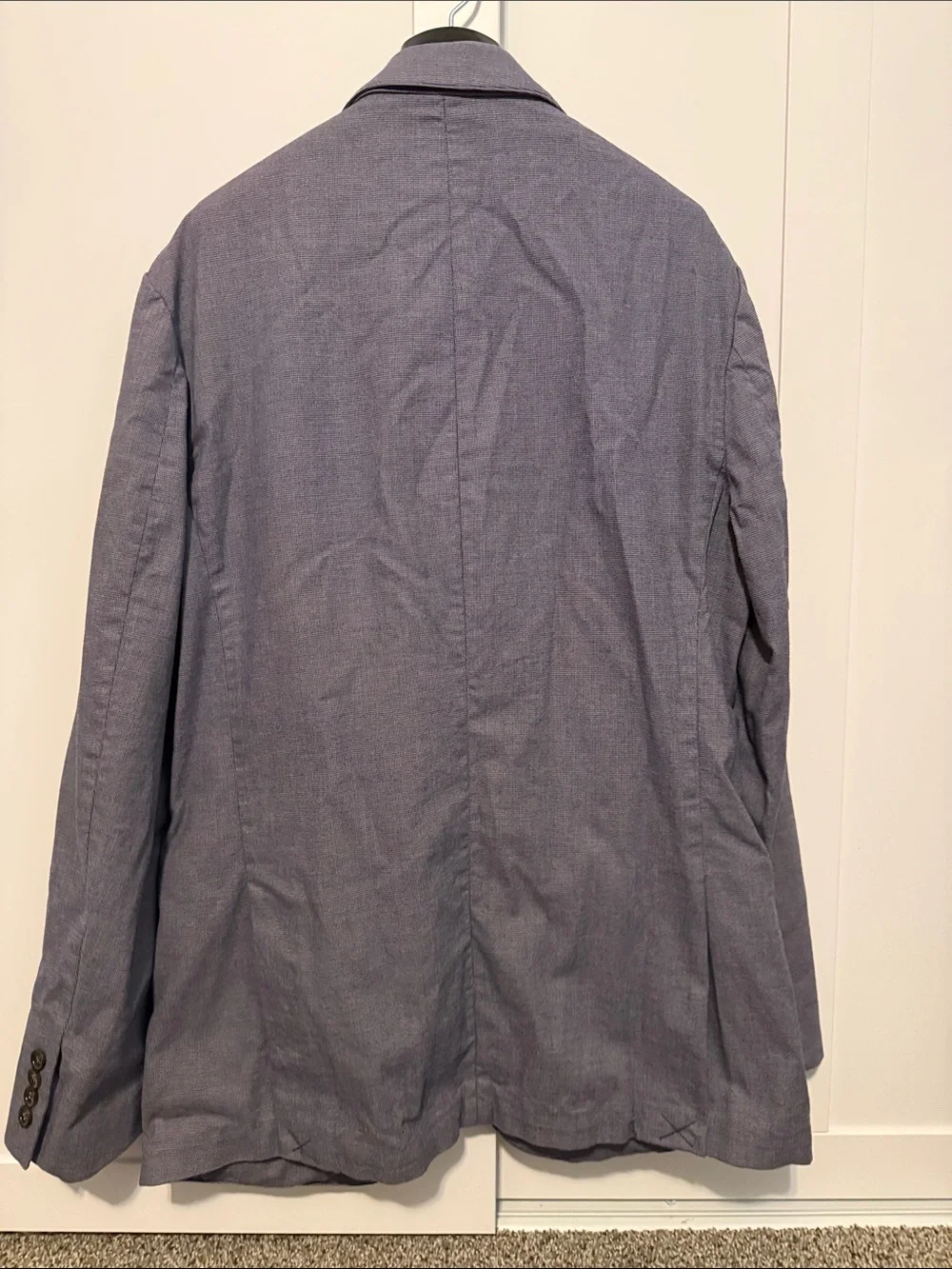 J. Crew Men's Lightweight Slate Gray Jacket Blazer